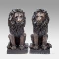 Hot Sale Life Size Outdoor Bronze Lion Sculpture